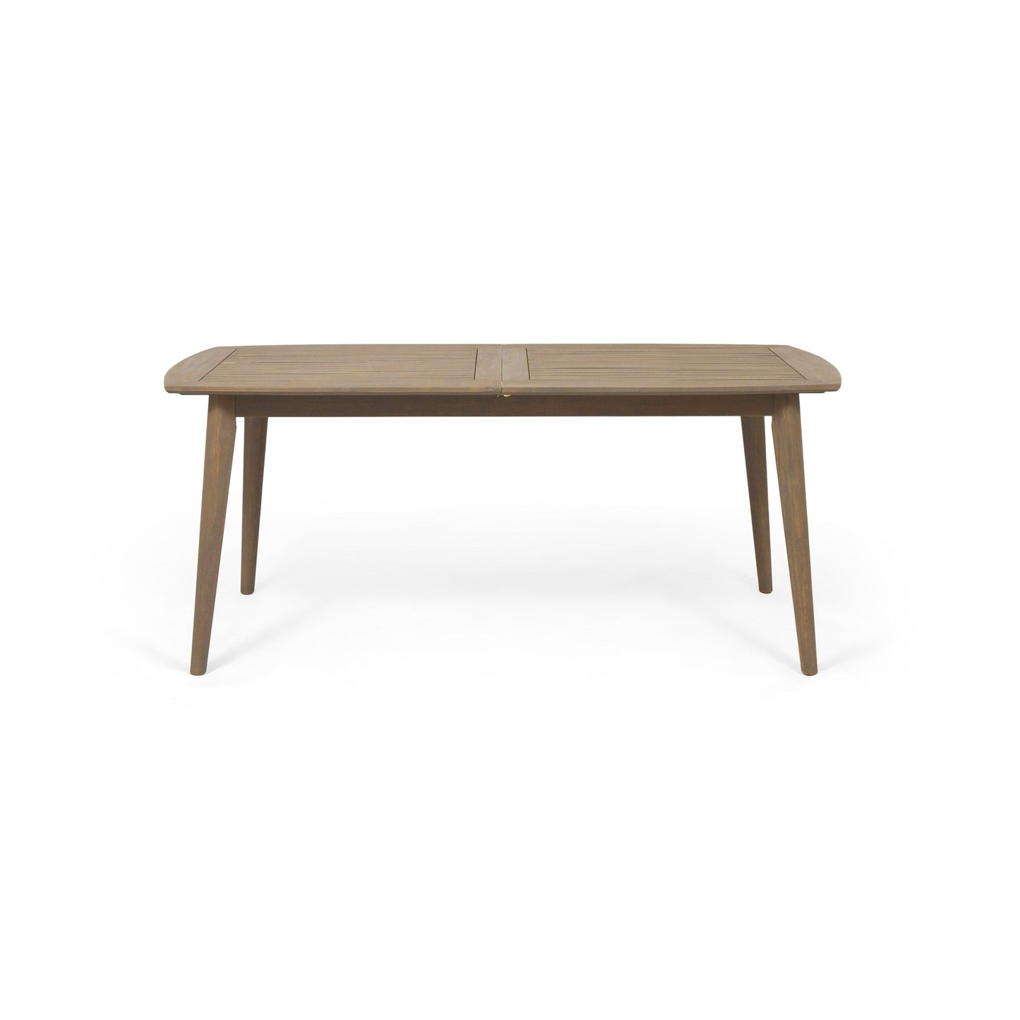 Ensemble de salle à manger extensible d'extérieur en bois d'acacia Stamford 9 pièces par Christopher Knight Home