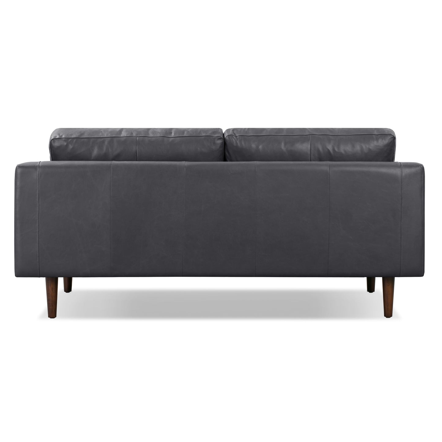 Canapé d'appartement Poly & Bark Napa 72 - Cuir italien véritable pleine fleur