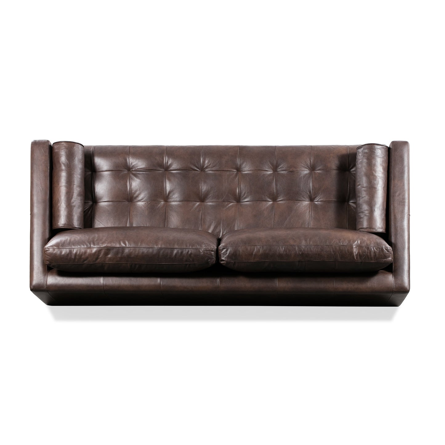 Canapé Napa 88,5 en Poly & Bark - Cuir italien véritable