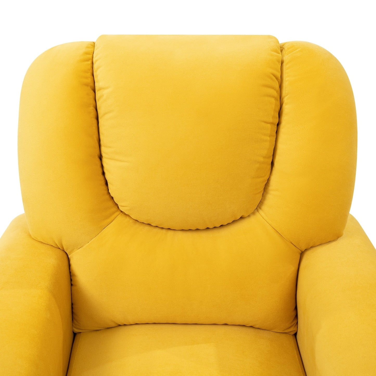Fauteuil inclinable en PVC pour enfants avec fonction d'inclinaison par poussée, porte-gobelet et repose-pieds confortable