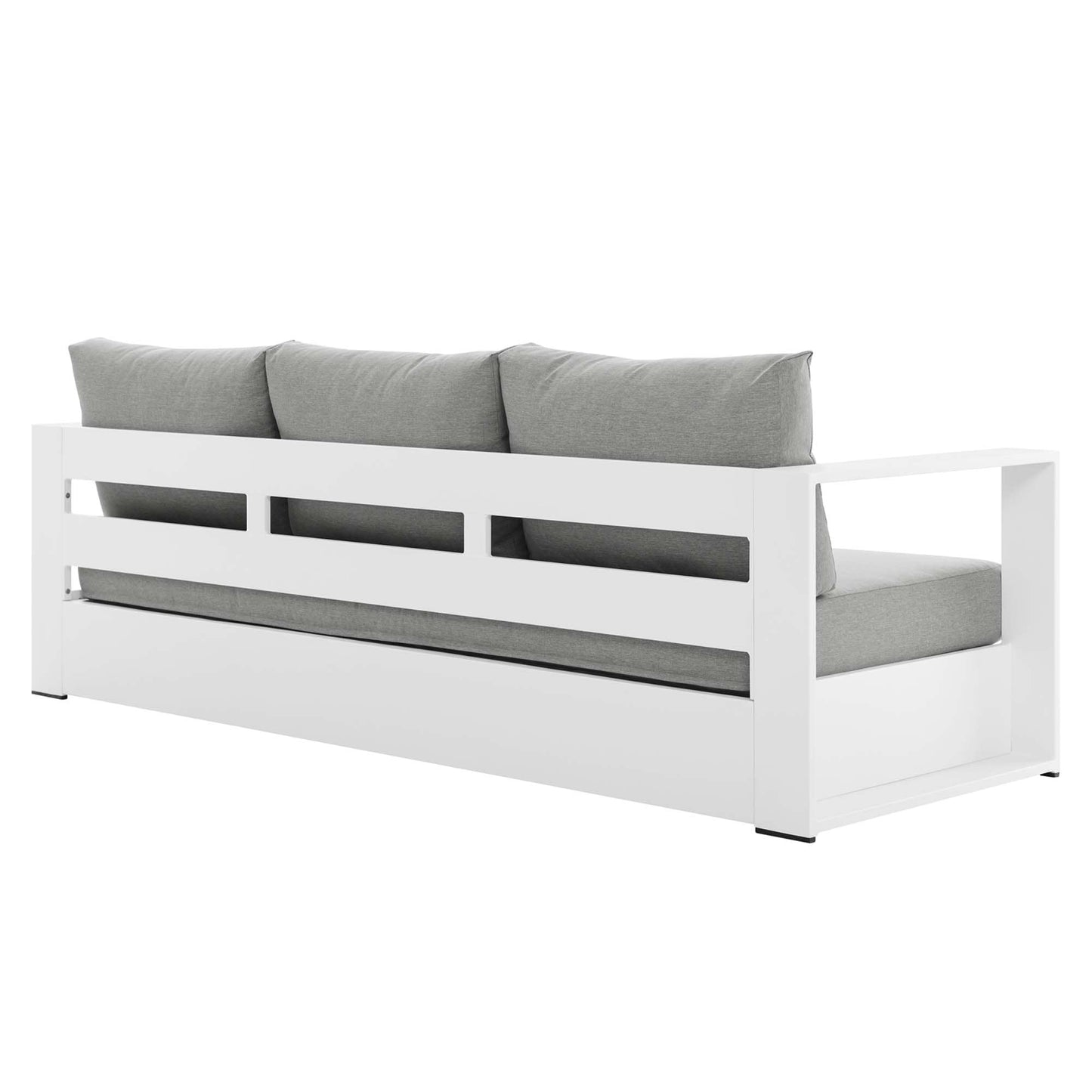 Ensemble de conversation d'extérieur Tahoe en aluminium 4 pièces avec table basse