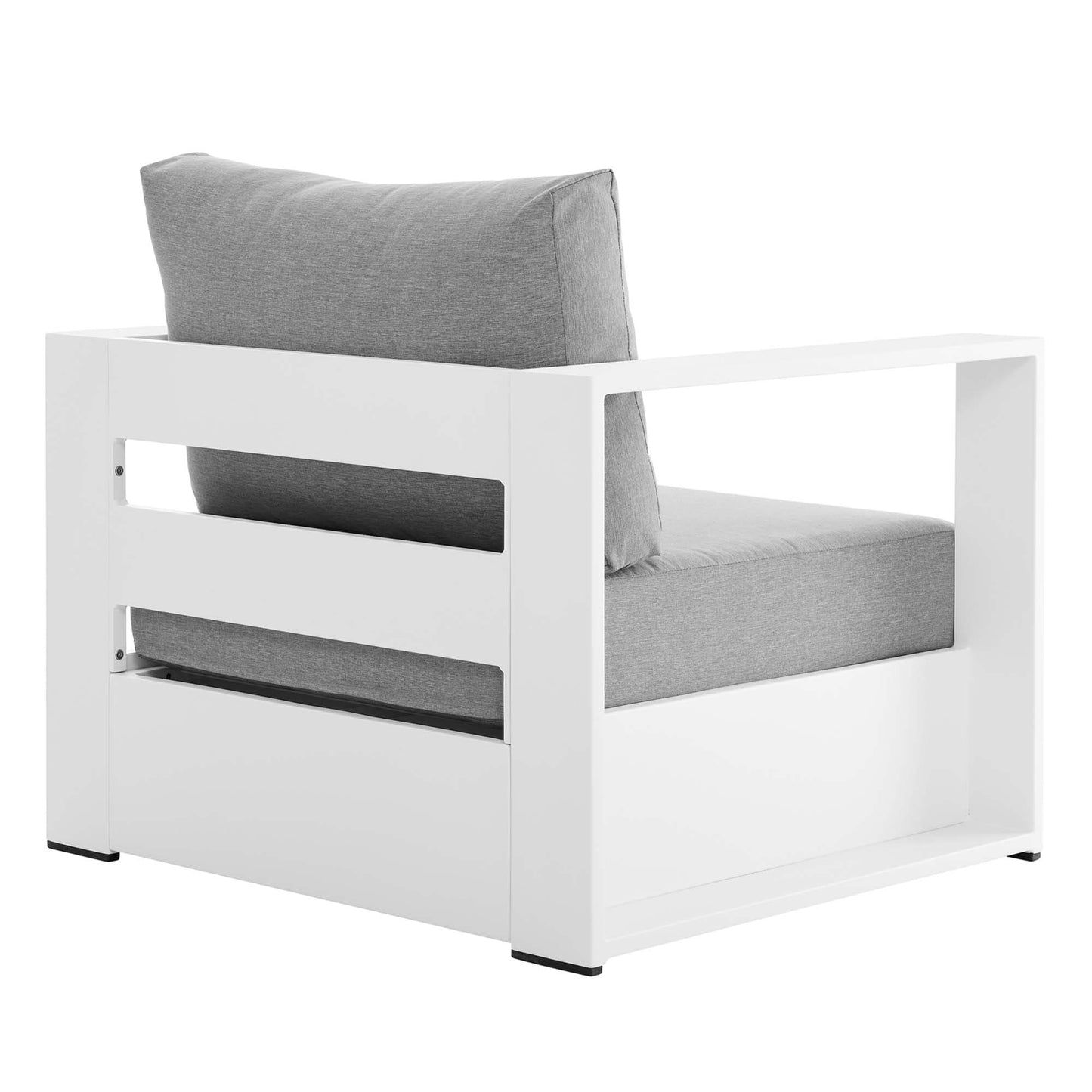Ensemble de conversation d'extérieur Tahoe en aluminium 4 pièces avec table basse