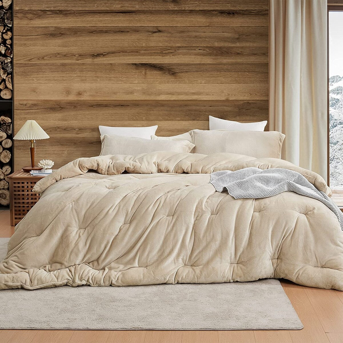 Thicker Than Thick® - Parure de couette surdimensionnée Coma Inducer® - Garnissage moelleux standard - Bouleau