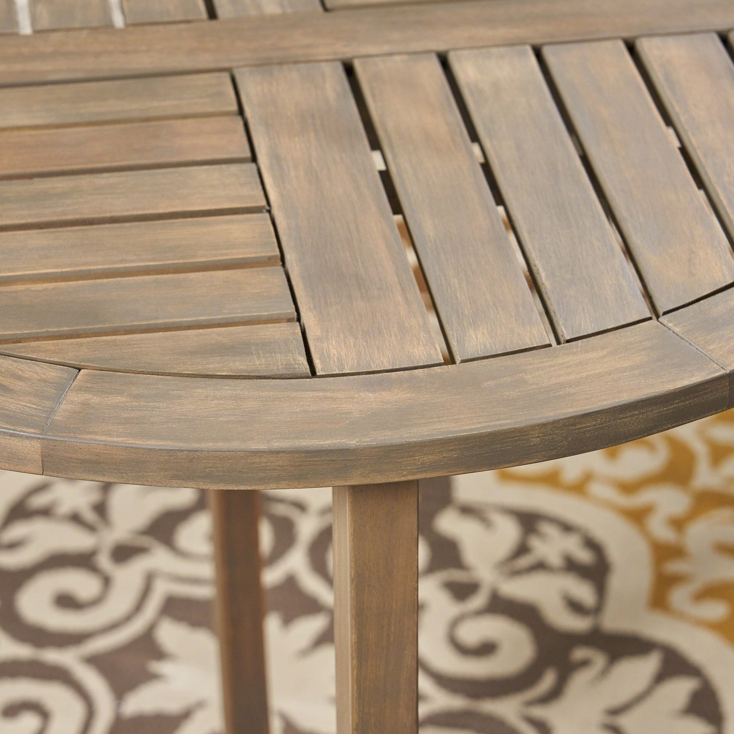Ensemble bistrot d'extérieur Waverley 2 places en bois d'acacia par Christopher Knight Home