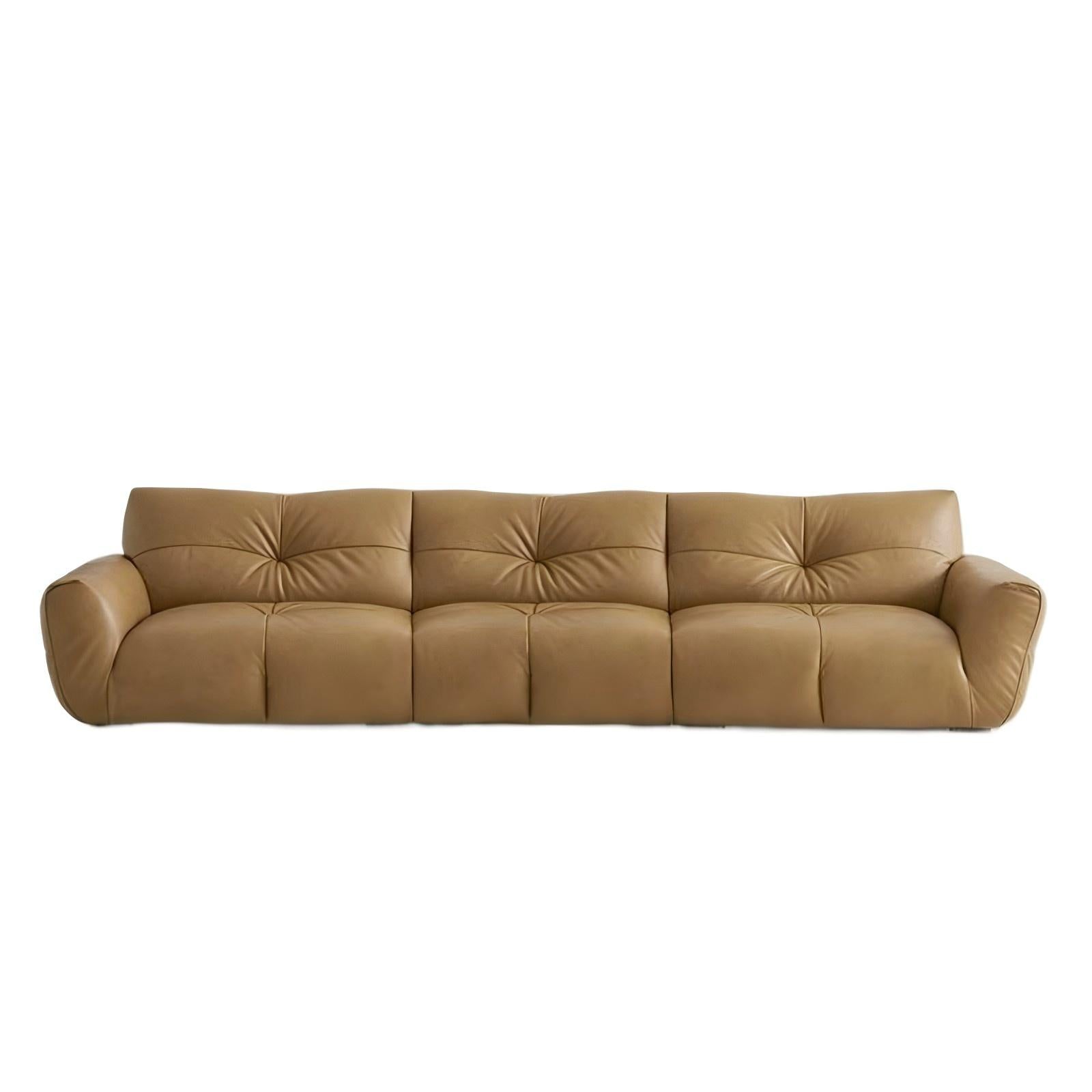 Cocoa Loaf Leather Sofa