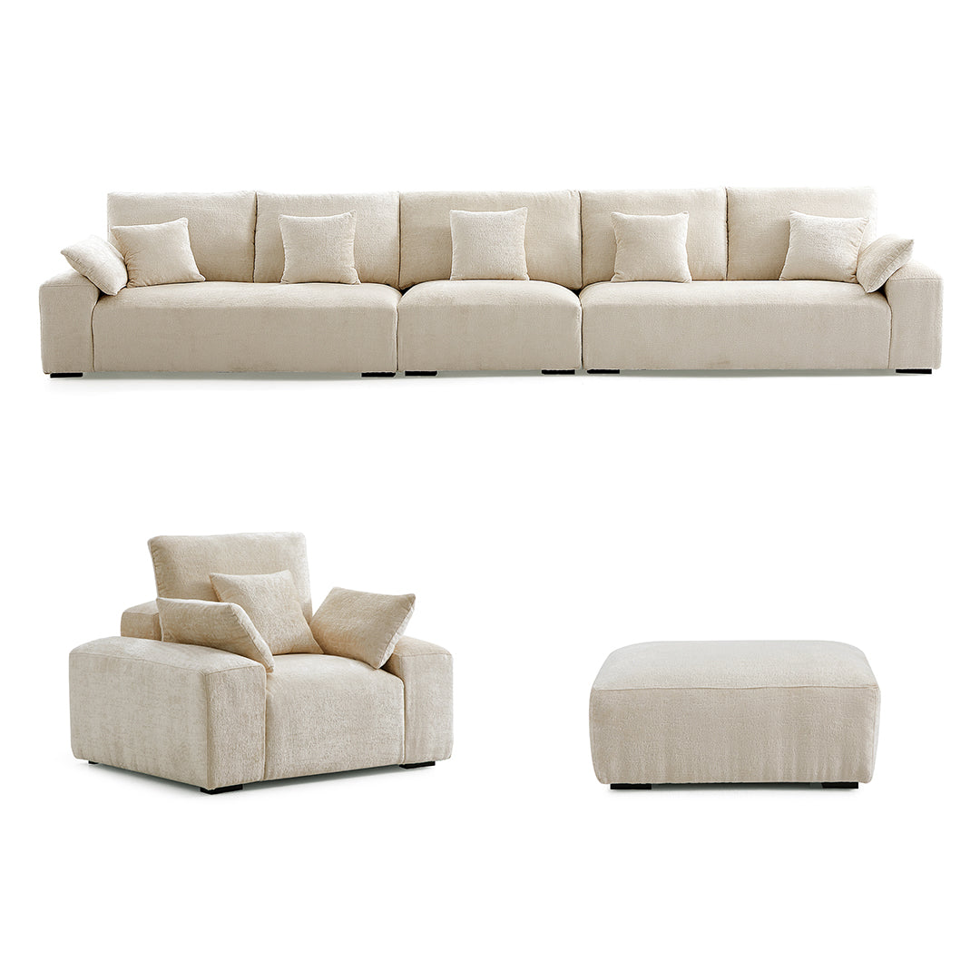 The Empress Yellow Sofa Set