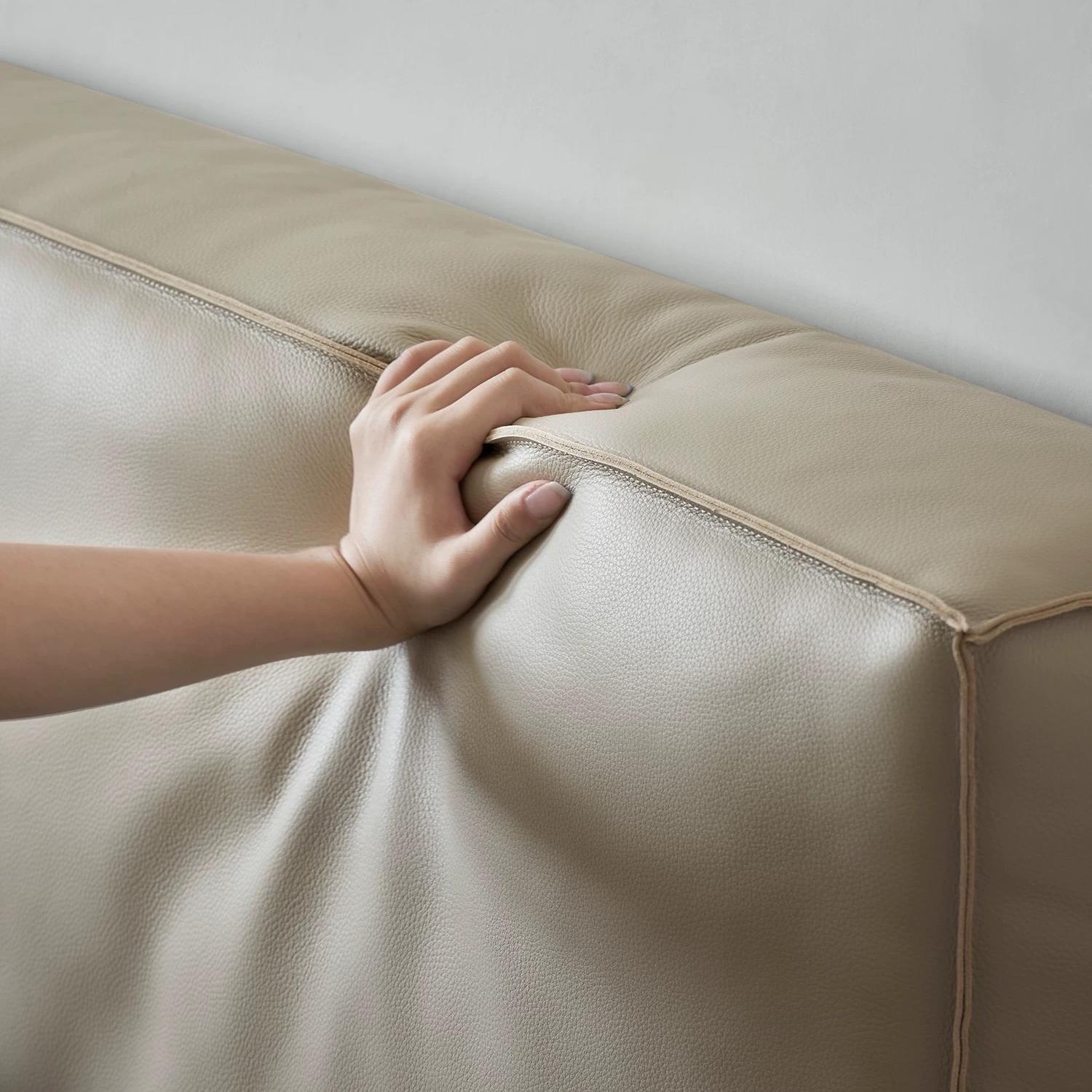 Pudding Leather Bed