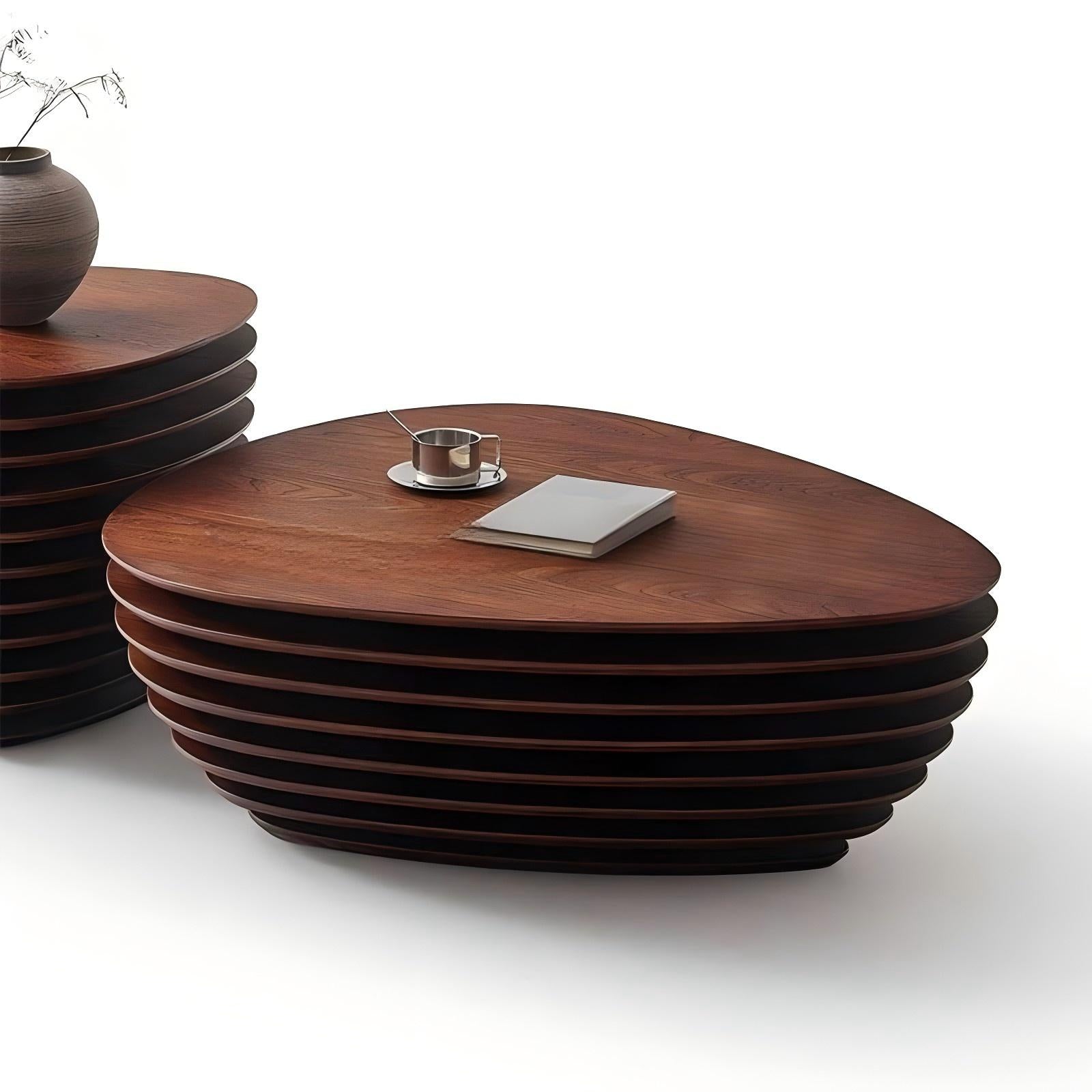 Irregular Shape Nesting Coffee Table