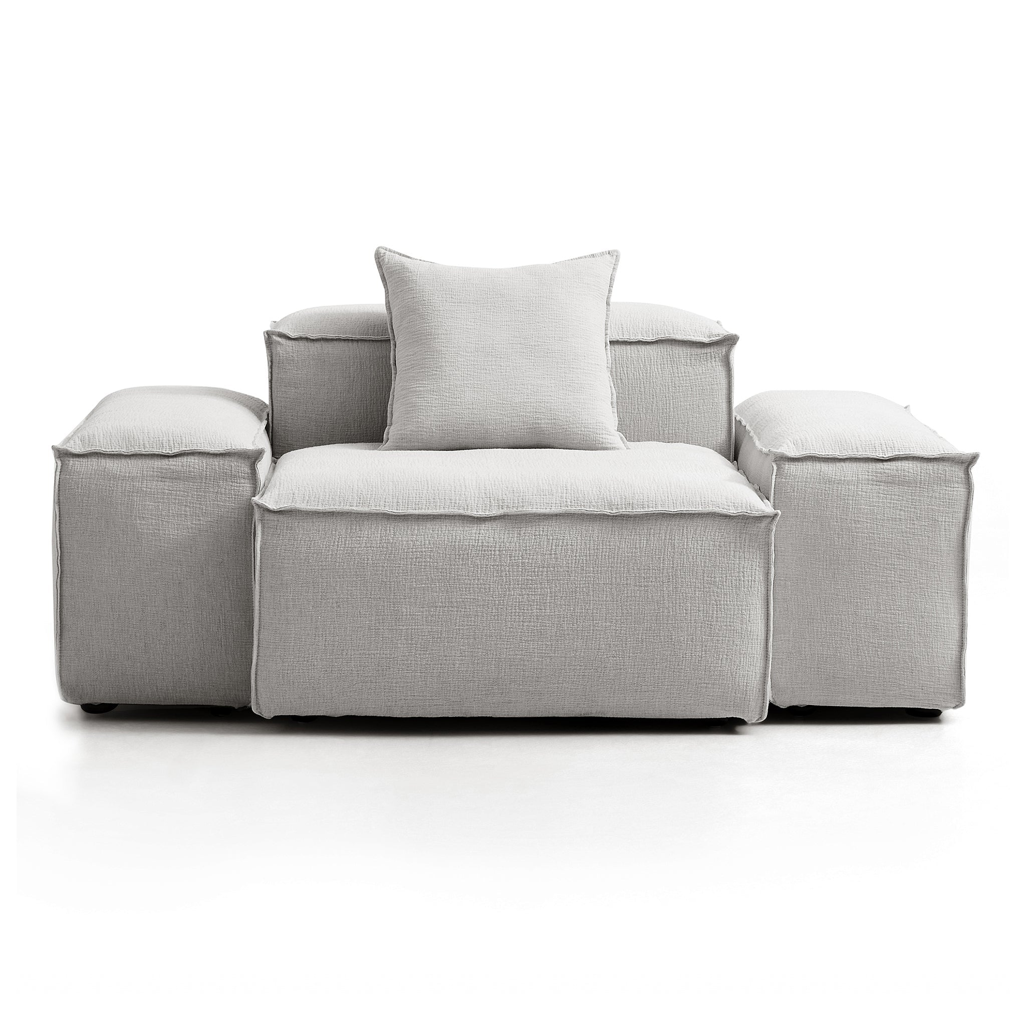 Freedom Modular Khaki Accent Armchair