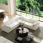 Sectionnel de coin tendre Wabi-Sabi