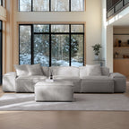 Canapé modulable Freedom gris