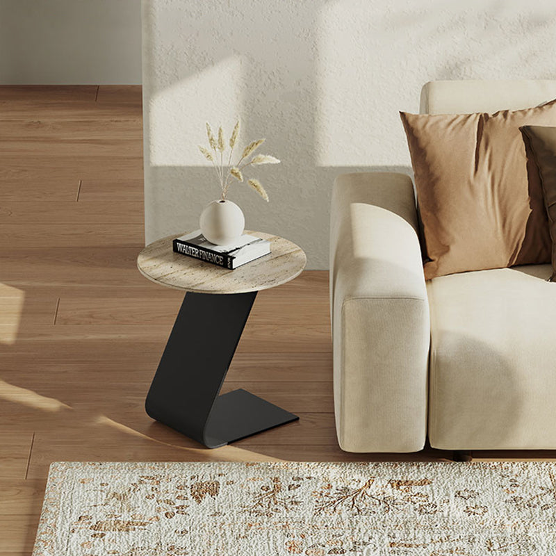 Minimalist Cave Stone Side Table