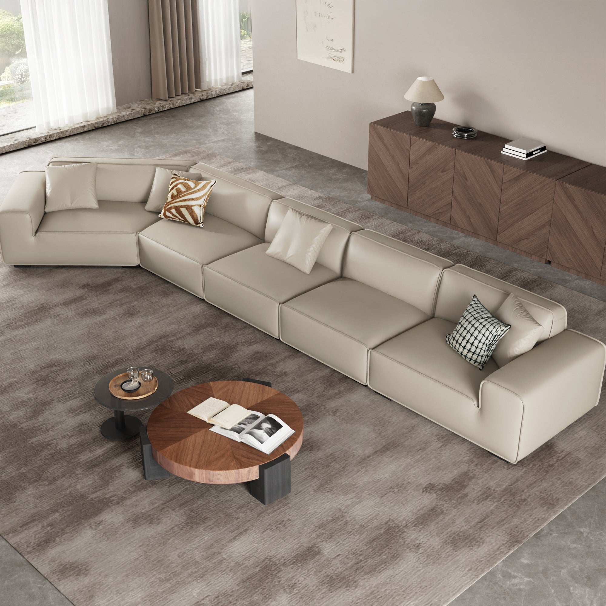 Domus Curved Sofa