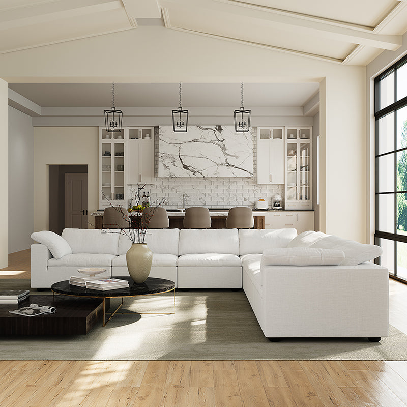 Sectionnel de coin tendre Wabi-Sabi