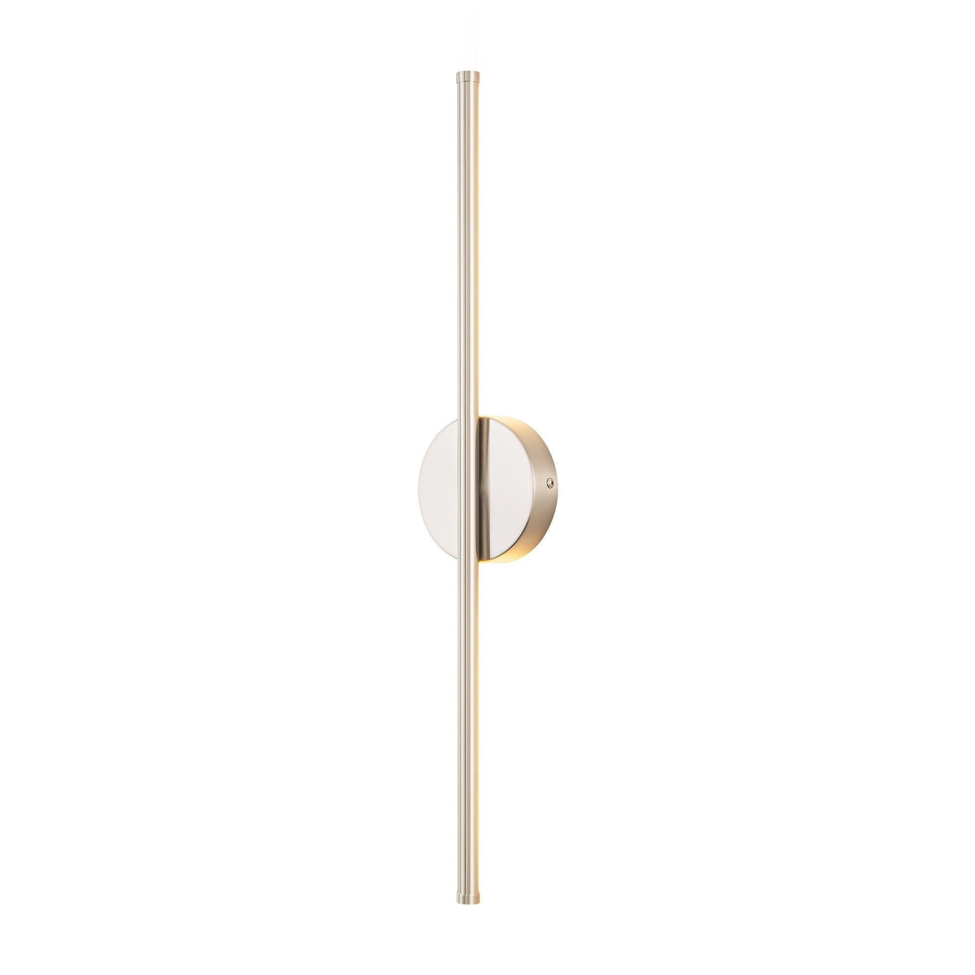 Applique murale de salle de bain à 1 lumière, linéaire et moderne, à intensité variable, à DEL intégrée, de 23,6 po