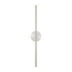 Applique murale de salle de bain à 1 lumière, linéaire et moderne, à intensité variable, à DEL intégrée, de 23,6 po