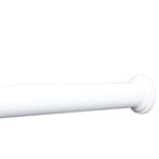 Tringle à rideau de douche ou de fenêtre réglable de 1 pouce montée sur tension