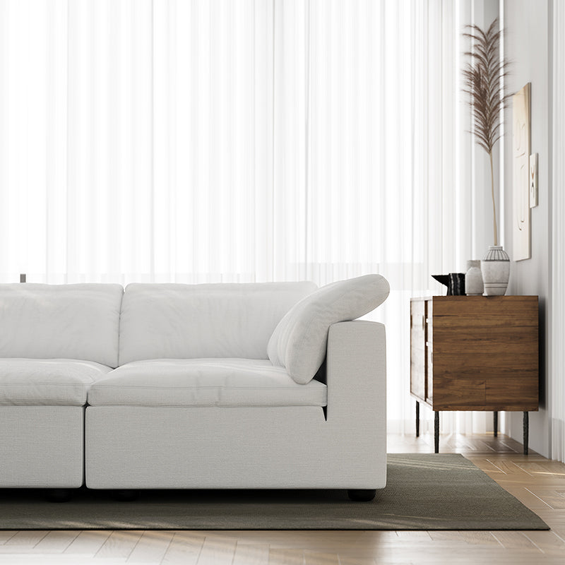 Canapé-lit gris tendre Wabi-Sabi