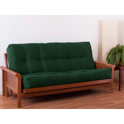 Matelas futon en sergé de 10 pouces d'épaisseur (simple, double ou grand lit)