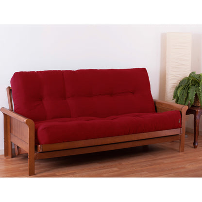 Matelas futon en sergé de 10 pouces d'épaisseur (simple, double ou grand lit)