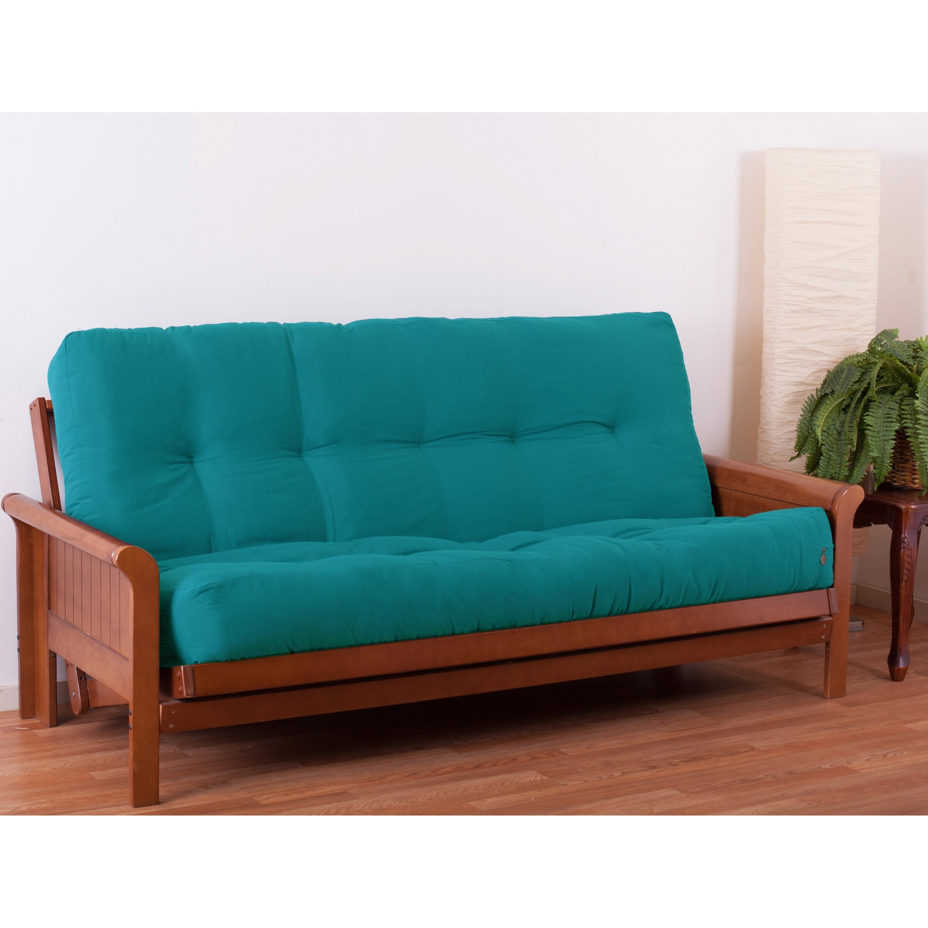 Matelas futon en sergé de 10 pouces d'épaisseur (simple, double ou grand lit)