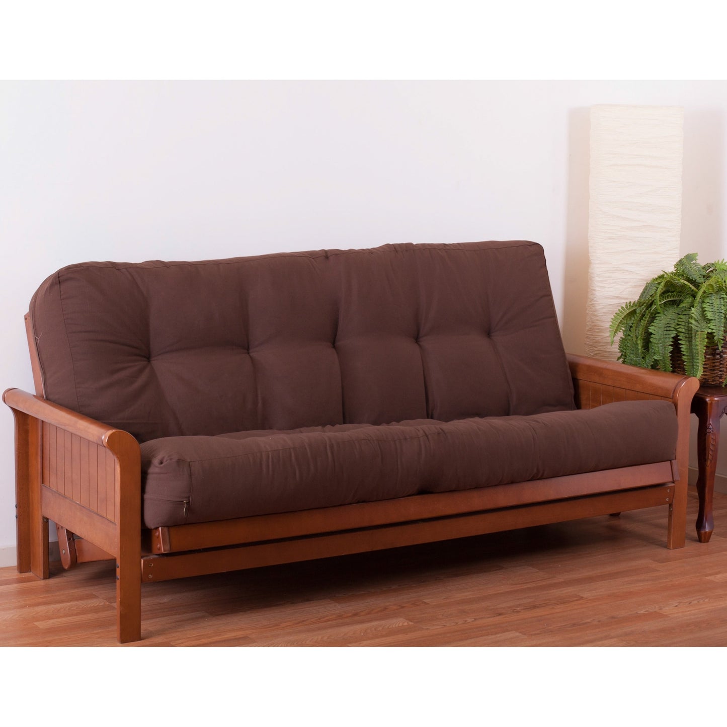 Matelas futon en sergé de 10 pouces d'épaisseur (simple, double ou grand lit)