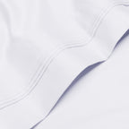 Parure de draps unie en coton égyptien de qualité supérieure 1000 fils au pouce carré