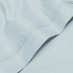 Parure de draps unie en coton égyptien de qualité supérieure 1000 fils au pouce carré