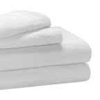 Parure de draps unie en coton égyptien de qualité supérieure 1000 fils au pouce carré