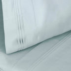 Parure de draps unie en coton égyptien de qualité supérieure 1000 fils au pouce carré