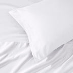 Parure de draps unie en coton égyptien de qualité supérieure 1000 fils au pouce carré