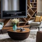 Table basse gigogne de forme irrégulière