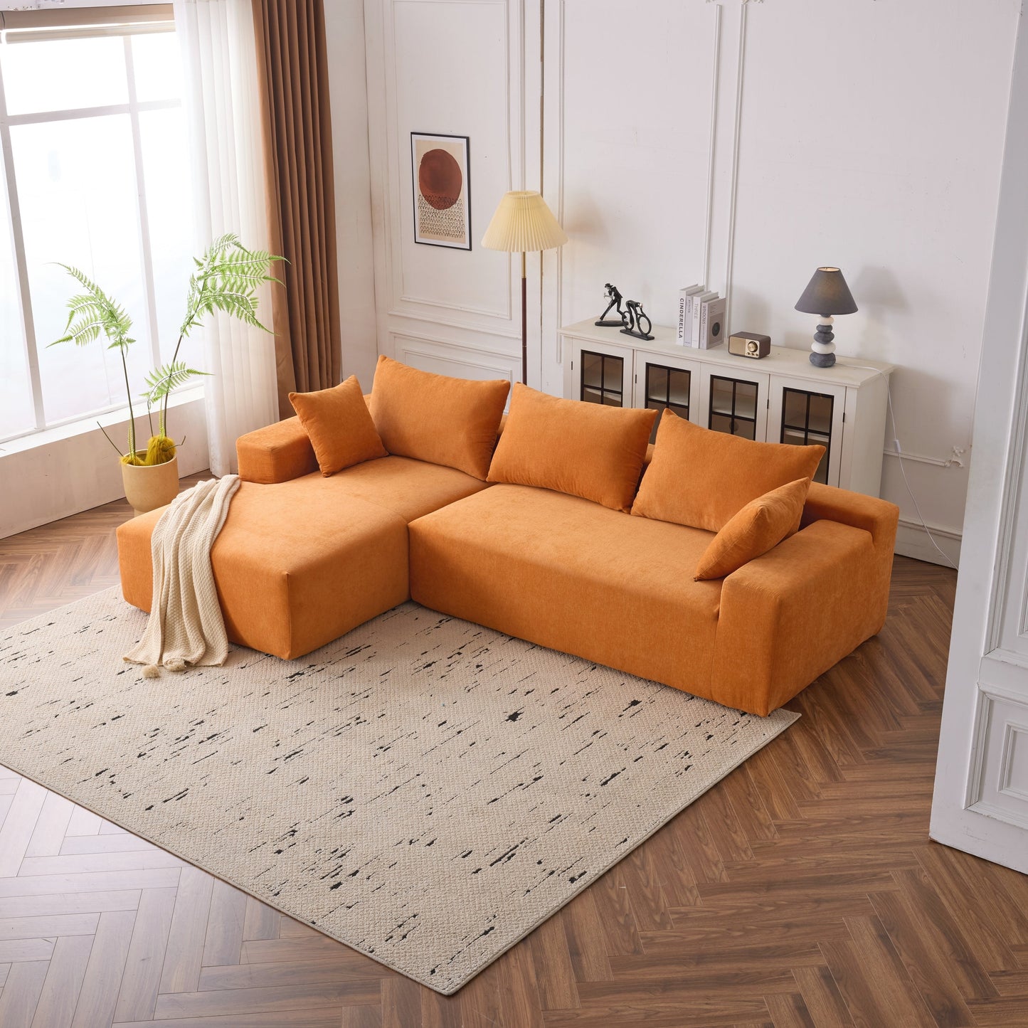 Canapé modulaire extra-profond 108X68 ​​pouces