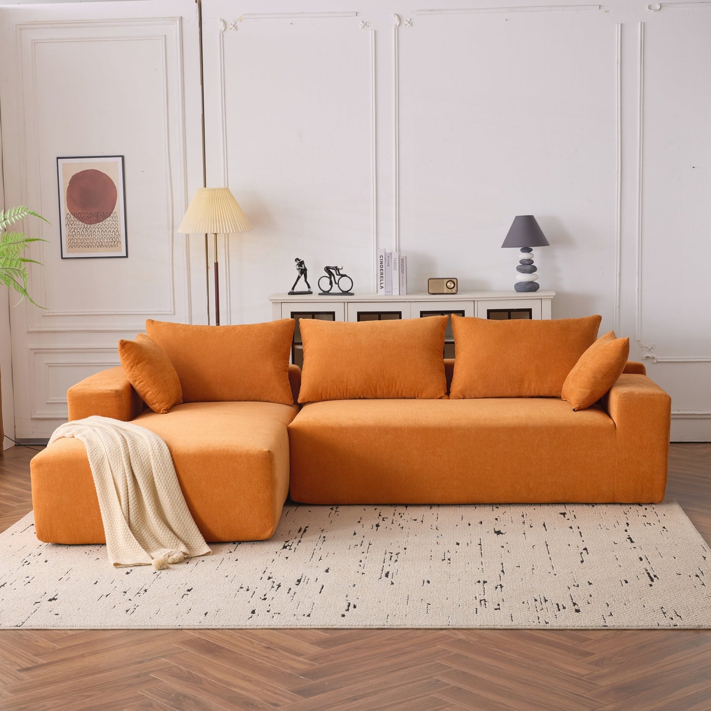 Canapé modulaire extra-profond 108X68 ​​pouces