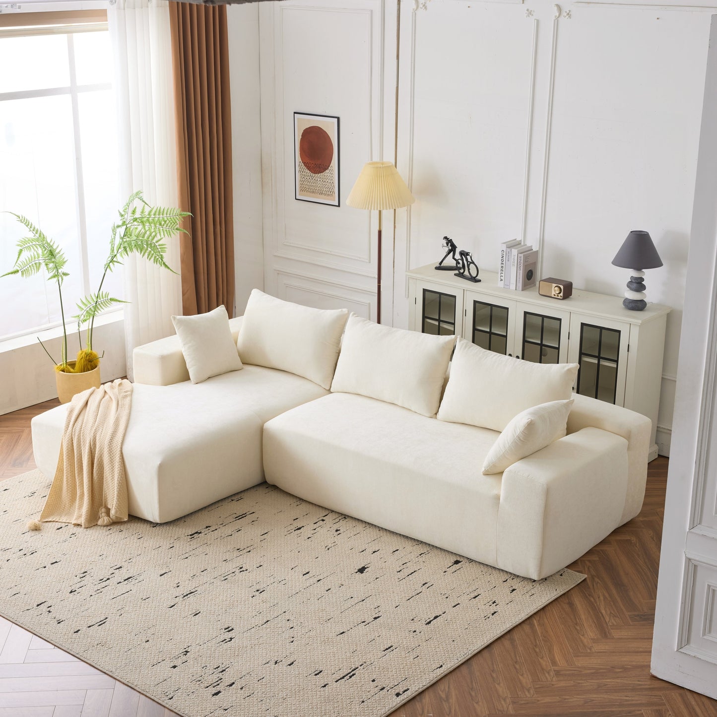 Canapé modulaire extra-profond 108X68 ​​pouces