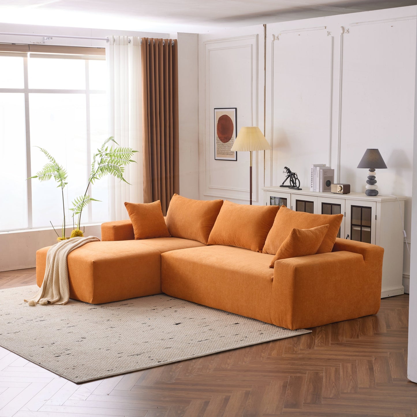 Canapé modulaire extra-profond 108X68 ​​pouces