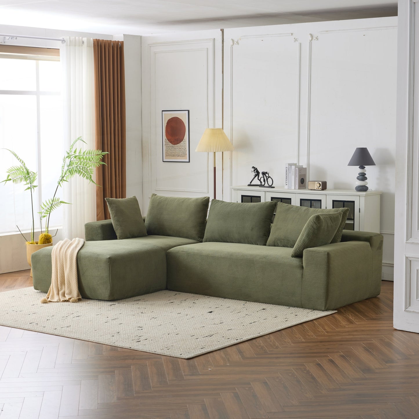 Canapé modulaire extra-profond 108X68 ​​pouces