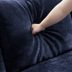 Le fauteuil bleu marine Empress