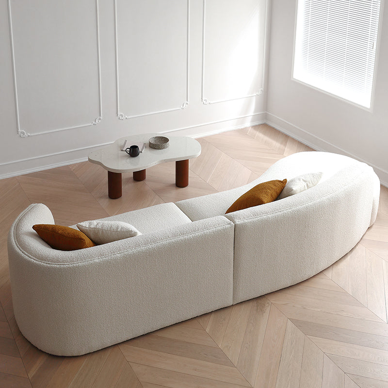 Crescent Bay Wabi-Sabi White Sofa