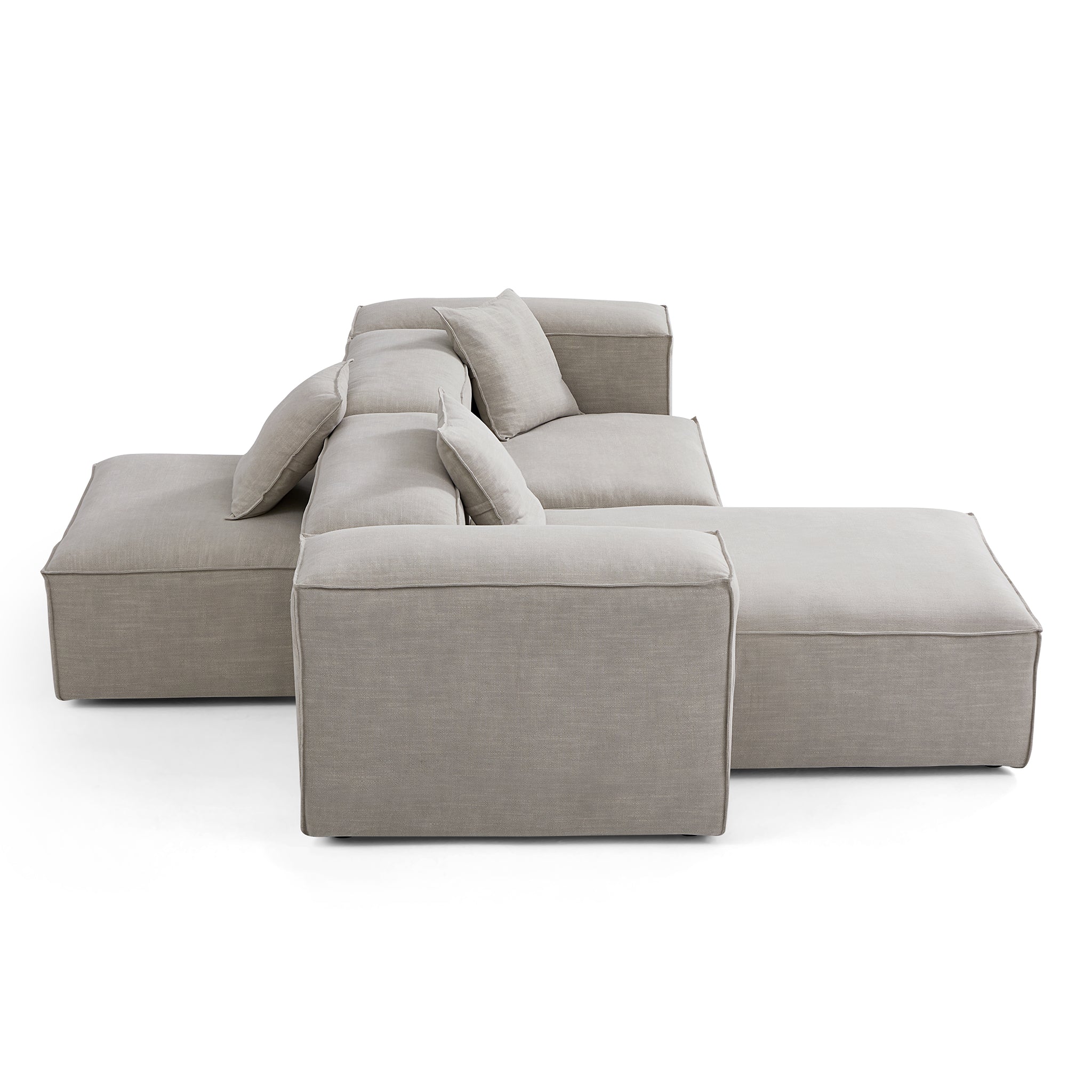Canapé sectionnel double face Freedom Modular Beige