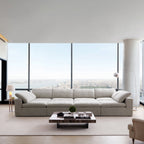 Canapé-lit gris tendre Wabi-Sabi