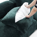 Le canapé vert Empress