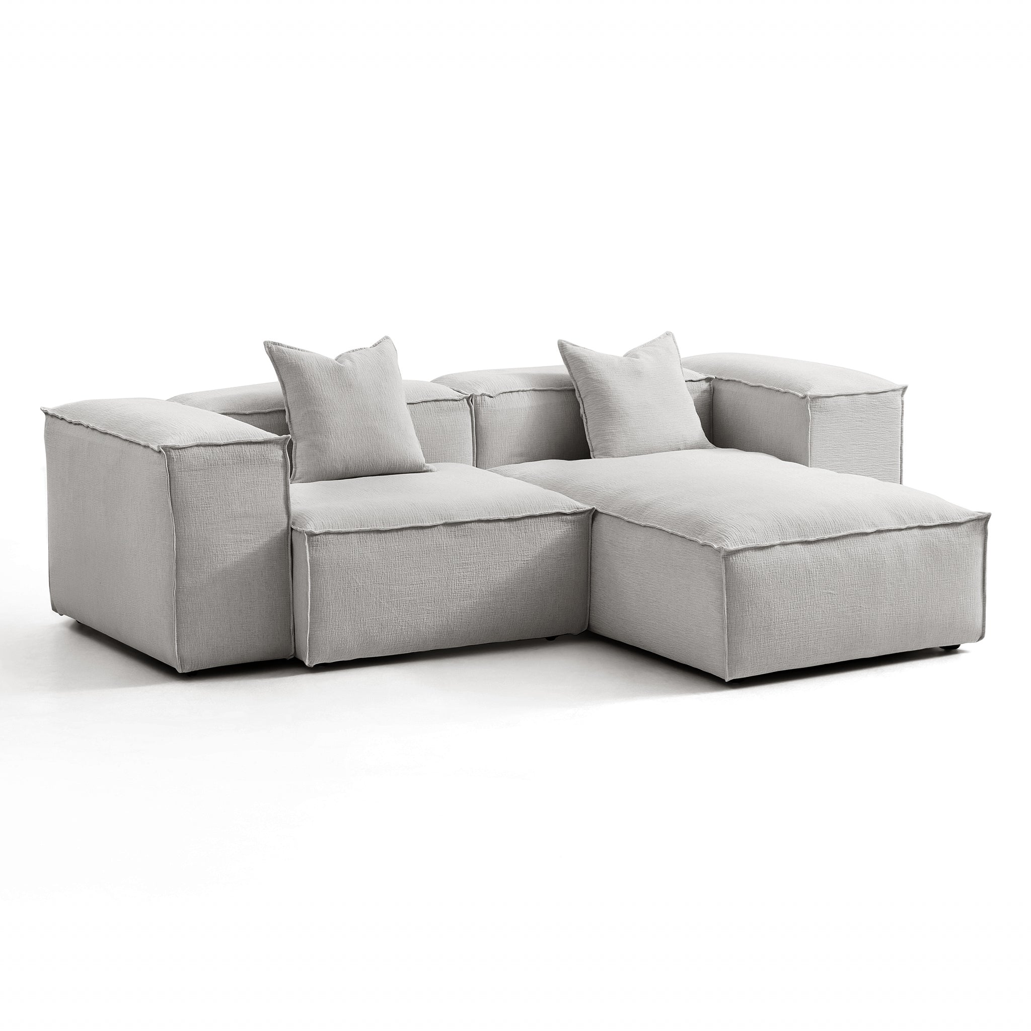 Freedom Modular Khaki Sectional Sofa