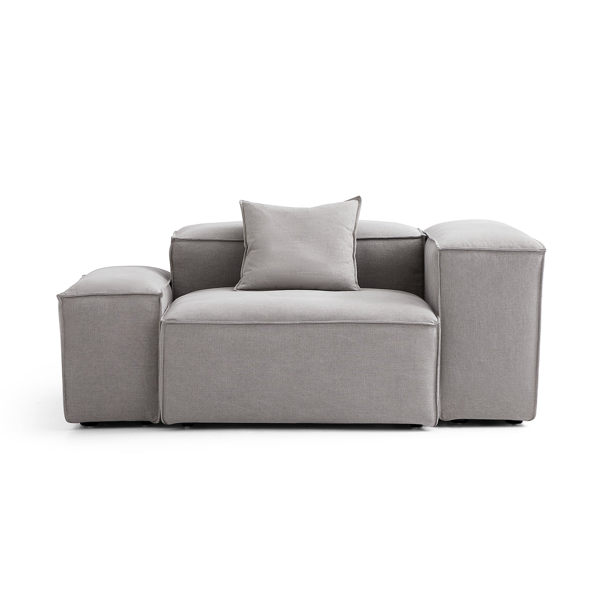 Freedom Modular New Gray Accent Armchair