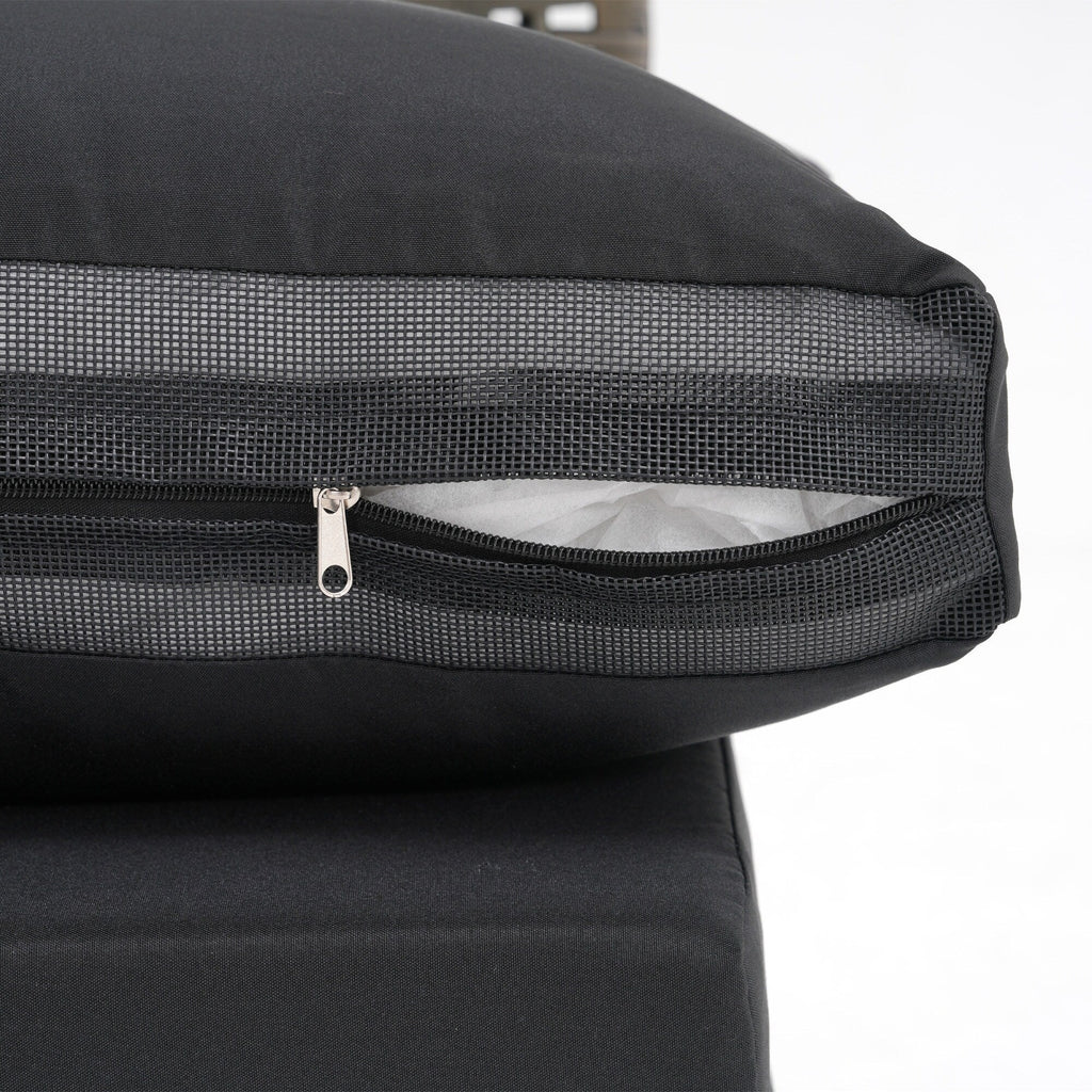Ensemble de sièges d'extérieur sectionnels Patip avec coussins