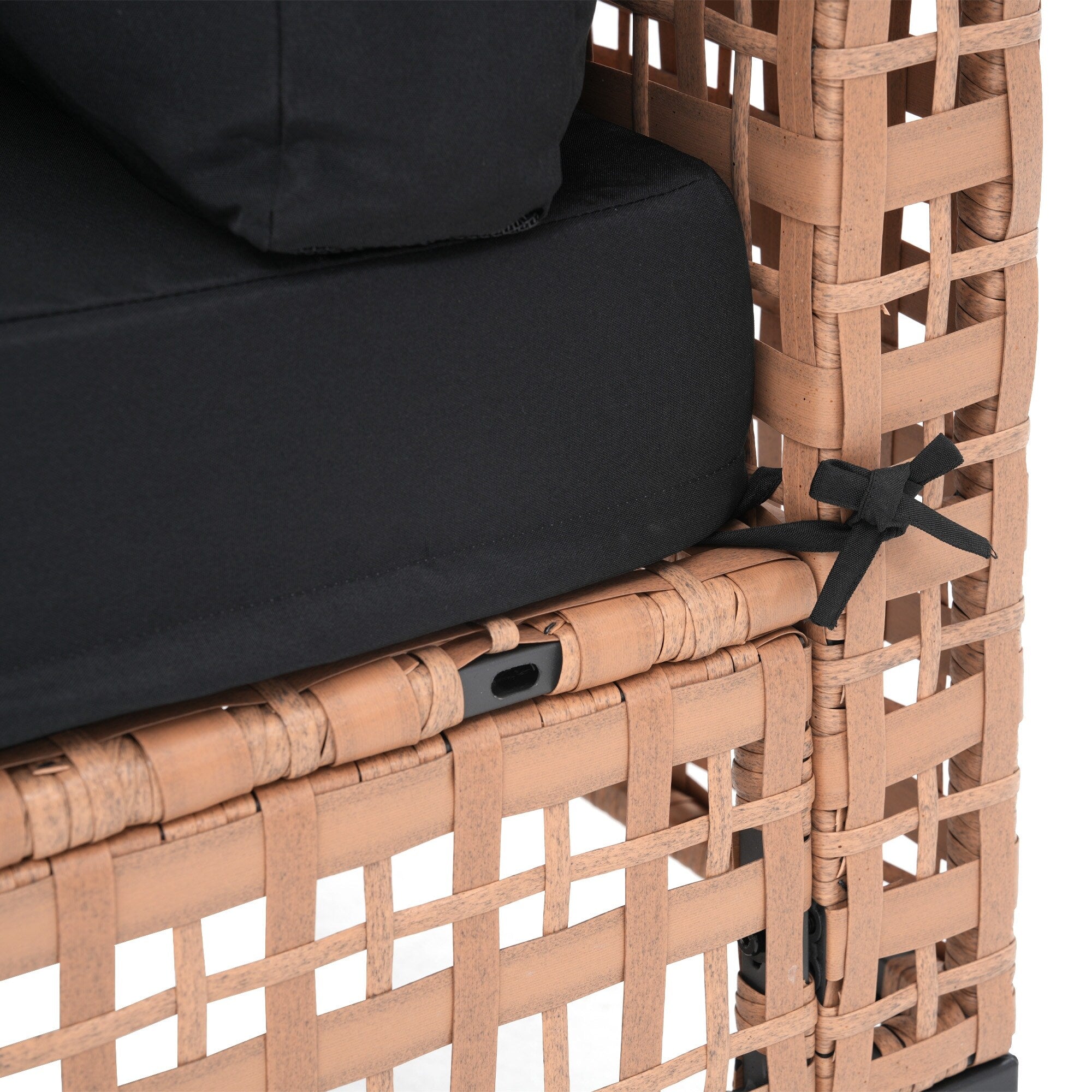 Ensemble de sièges d'extérieur sectionnels Patip avec coussins