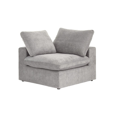Canapé sectionnel moderne en forme de L de 120 pouces, canapé modulaire en lin avec pouf de rangement