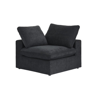 Canapé sectionnel moderne en forme de L de 120 pouces, canapé modulaire en lin avec pouf de rangement