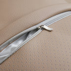 Ensemble de canapés modulaires en cuir marron Domus