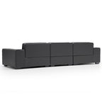 Domus Modular Khaki Leather Sofa